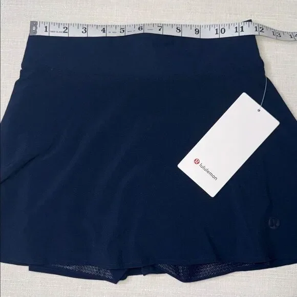Lululemon Lightweight High-Rise Tennis Navy Blue Skirt. - Picture 7 of 9